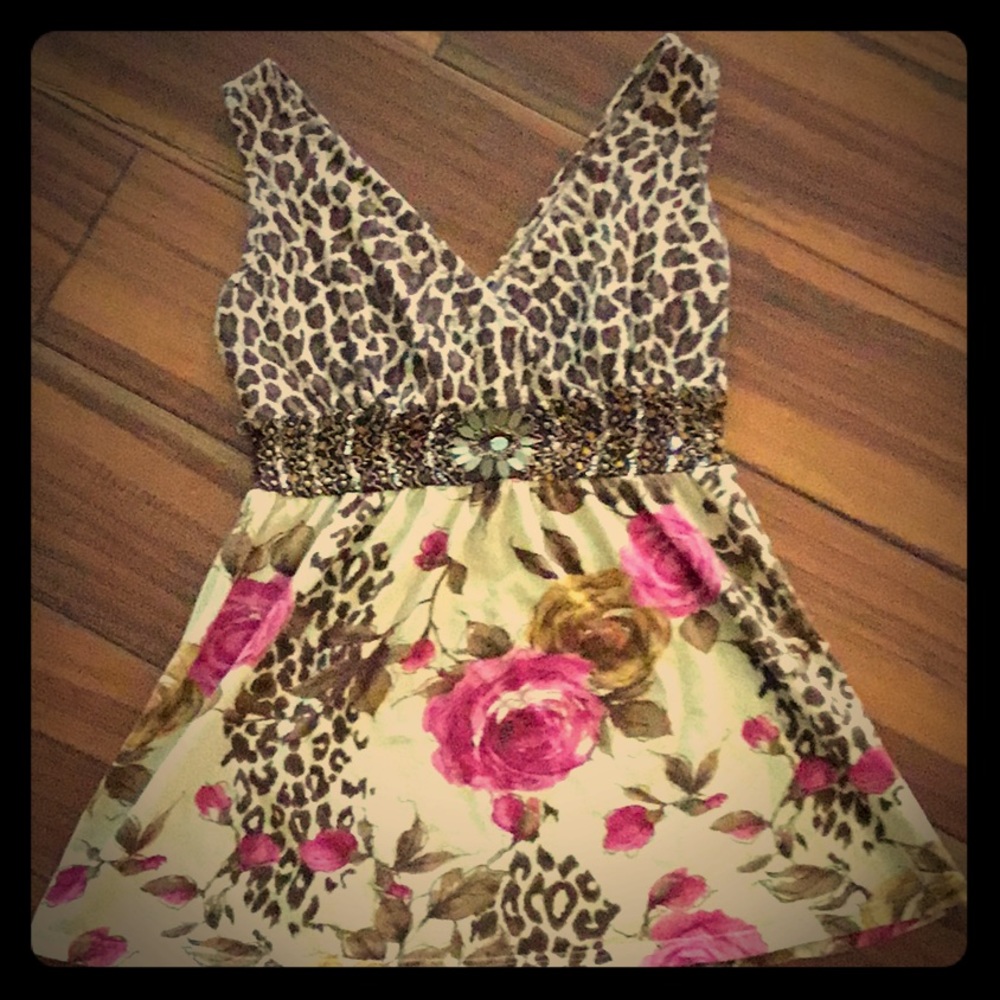 Joyous and free sleeveless top Small